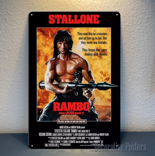 Home Cinema Decor - Sylvester Film Metal Posteri - Koleksiyonluk