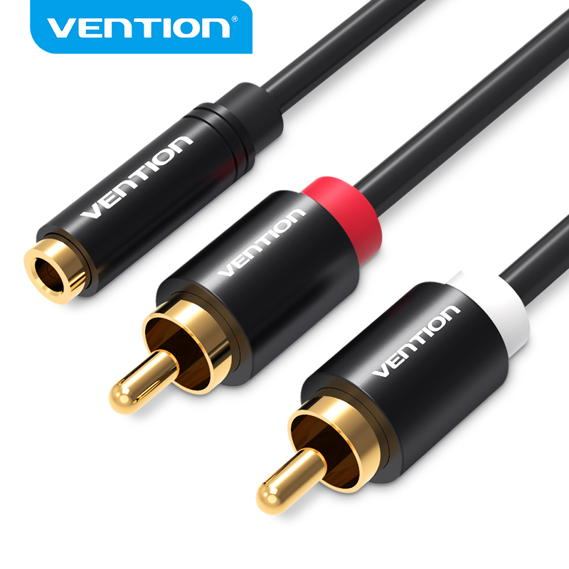 Home Cinema Heos - Vention Jack 3.5mm Dişi 2RCA Erkek