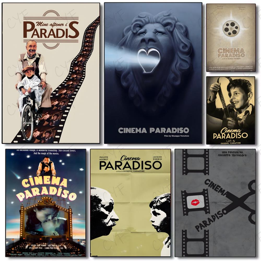 Home Cinema The Drama - Nostaljik drama filmi C-Sinema Paradiso Poster