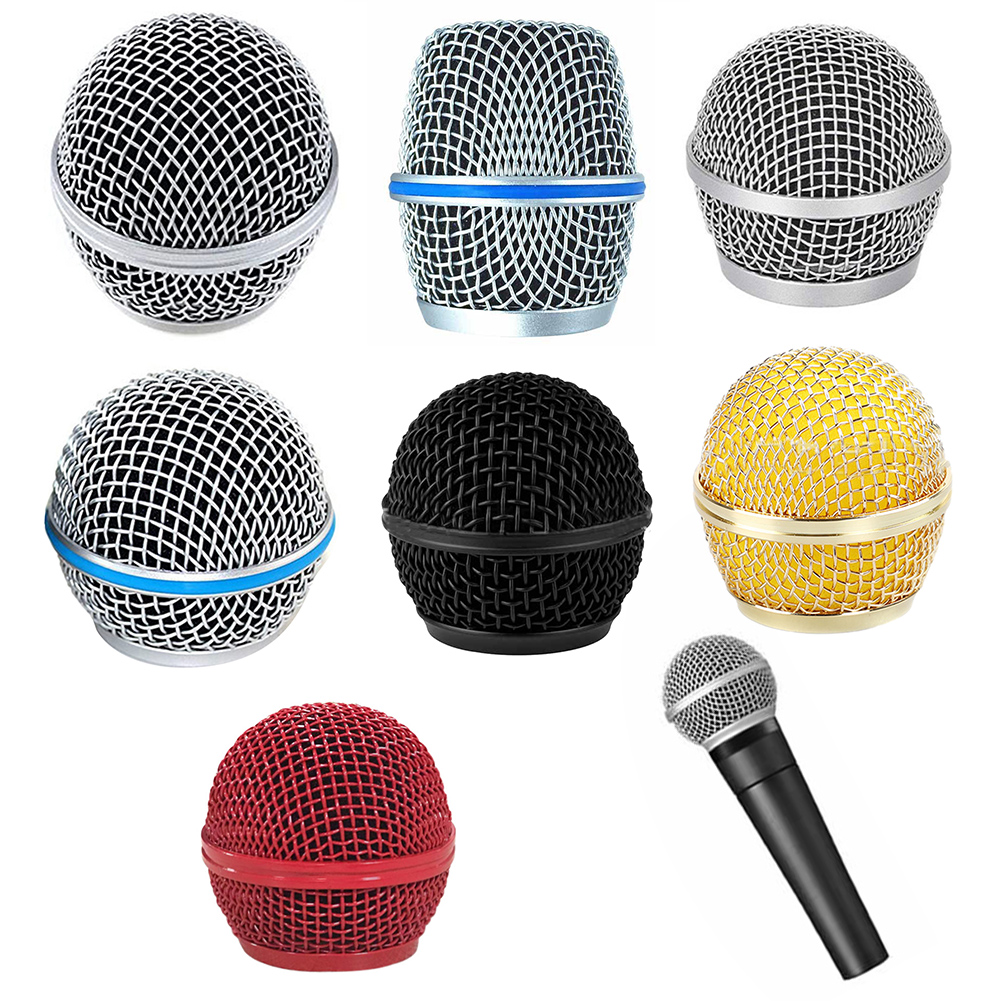 Shure Mic Sm58 - 1 adet mikrofon yedek kafa çelik