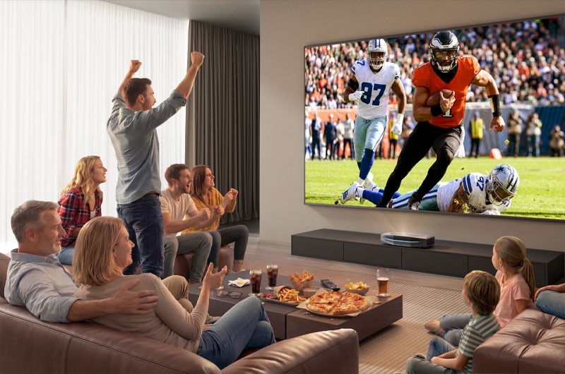 Home Cinema Ultra Short Throw Projector - Aetherion Max RGB Lazer 4K UST