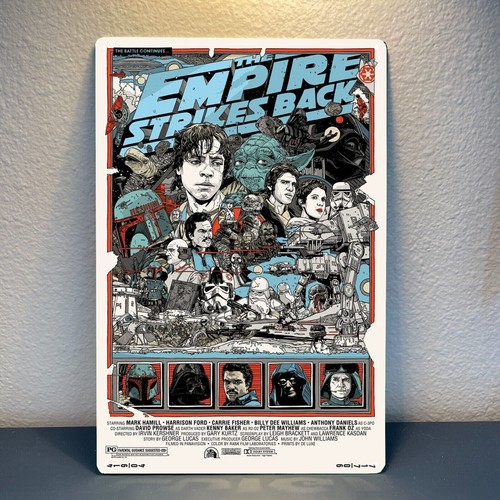 Home Cinema Decor - Empire Strikes Back Film Metal Posteri