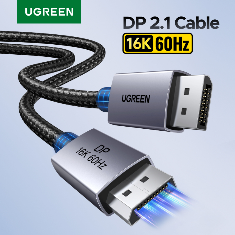 Home Cinema Projector 4K - UGREEN DisplayPort Kablosu DP 2.1 16K