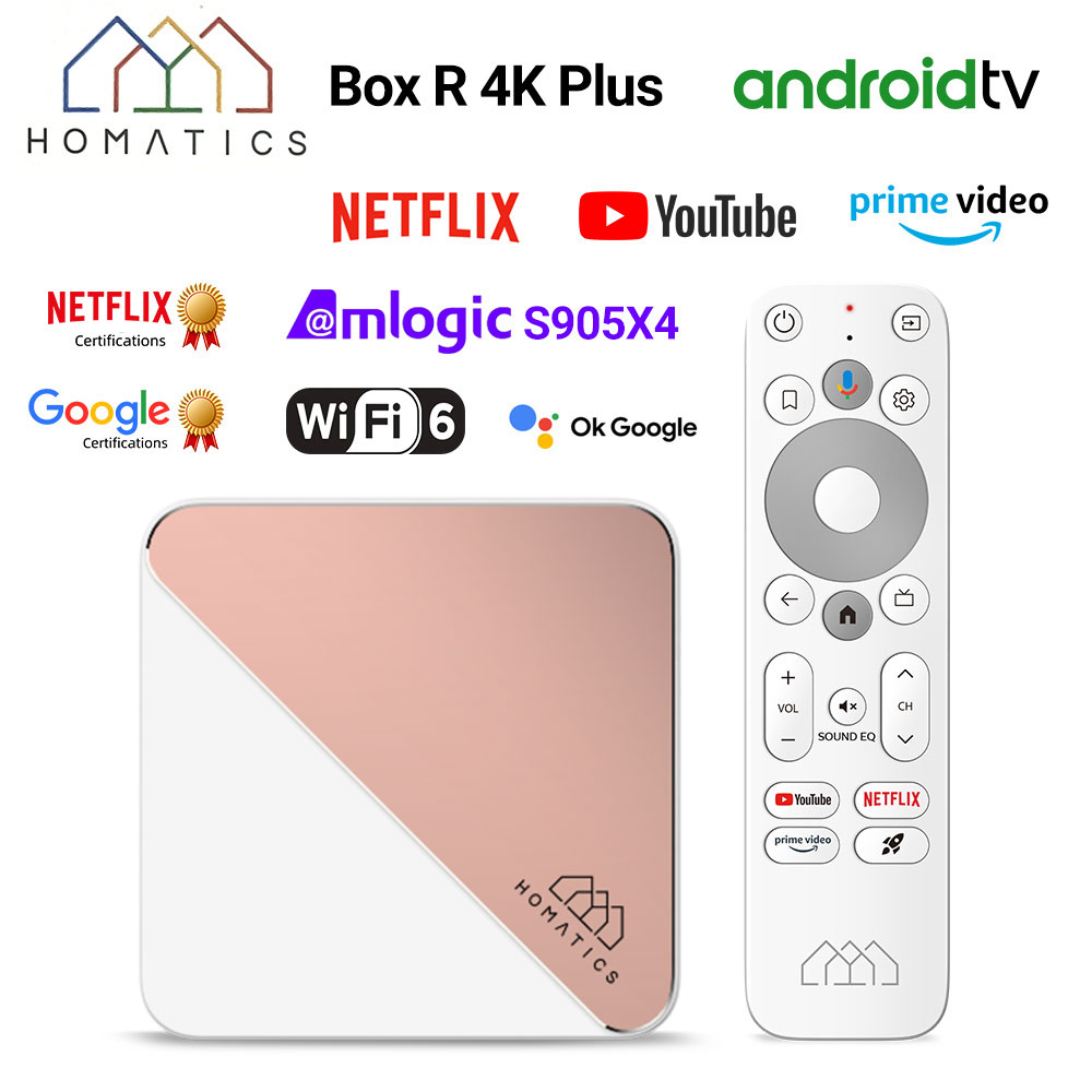 Home Cinema Dolby Atmos - HOMATICS Box R 4K Plus TV