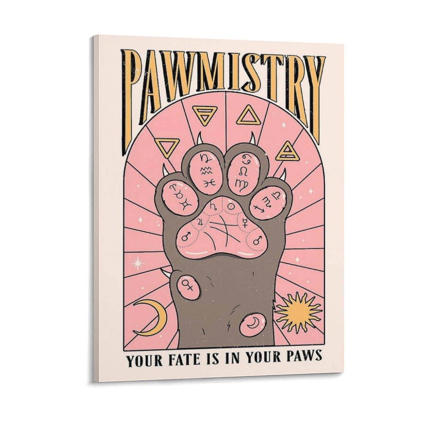 Home Cinema Decor - Pawmistry Tuval Boyama Posteri Sinema Karakter