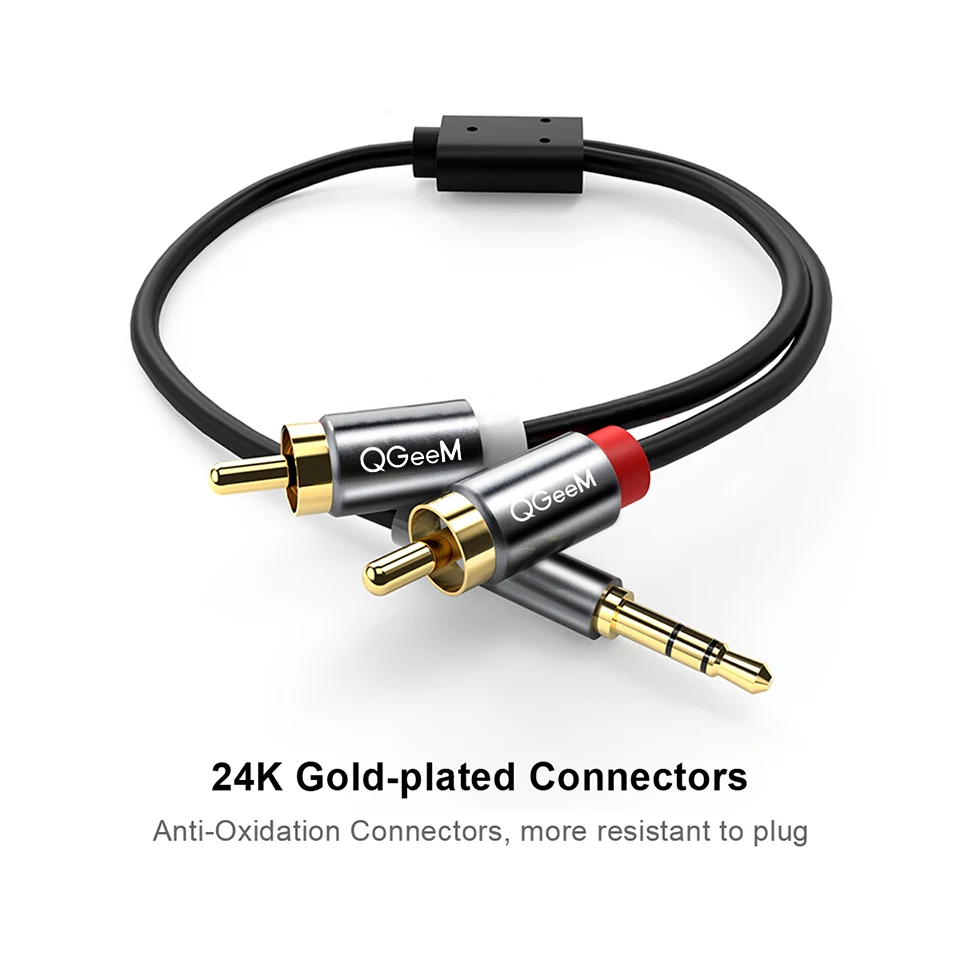 QGeeM RCA Kablosu 2RCA - 3.5mm - Home Cinema Heos incelemesi ve fiyatı