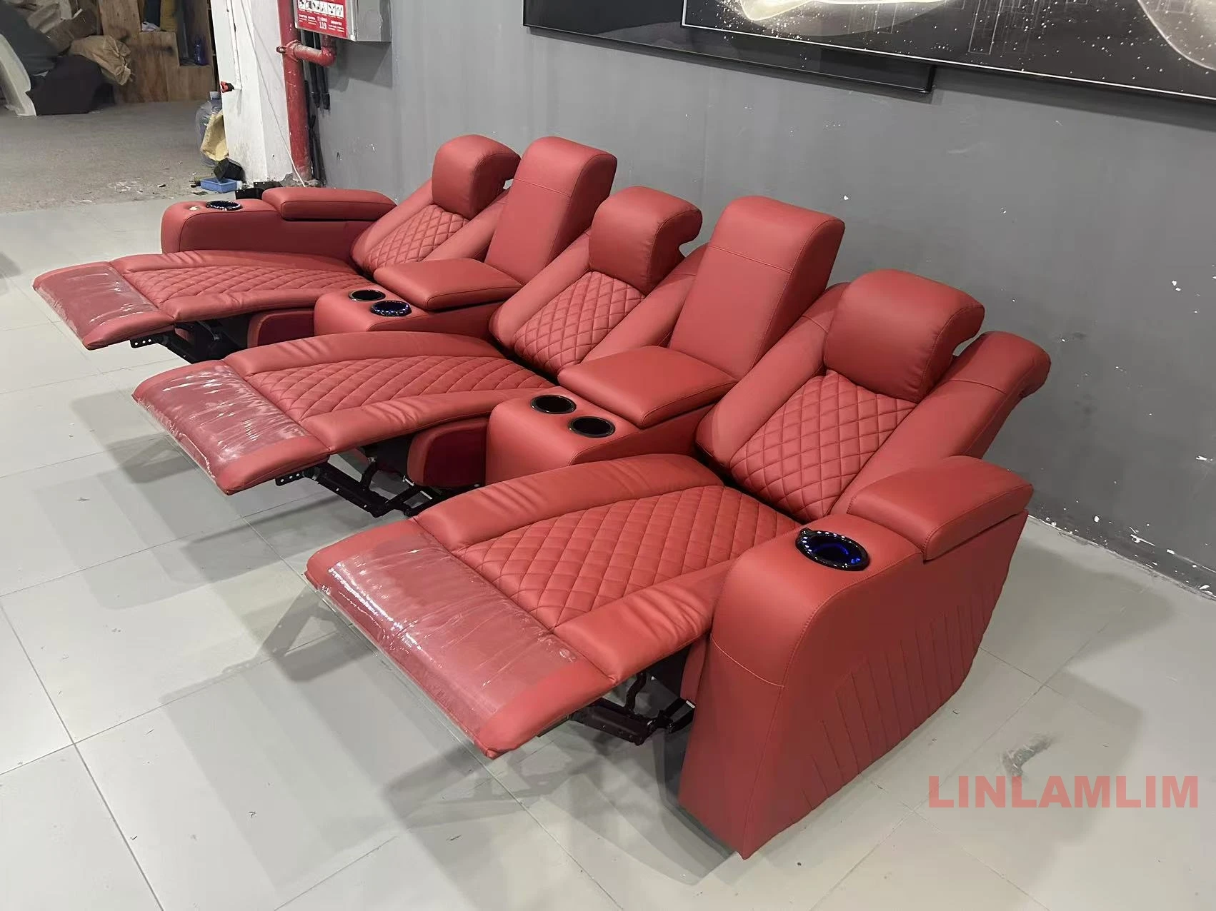 Linlamlim Lüks 3'lü Yatar Kane - Home Cinema Recliners incelemesi ve fiyatı