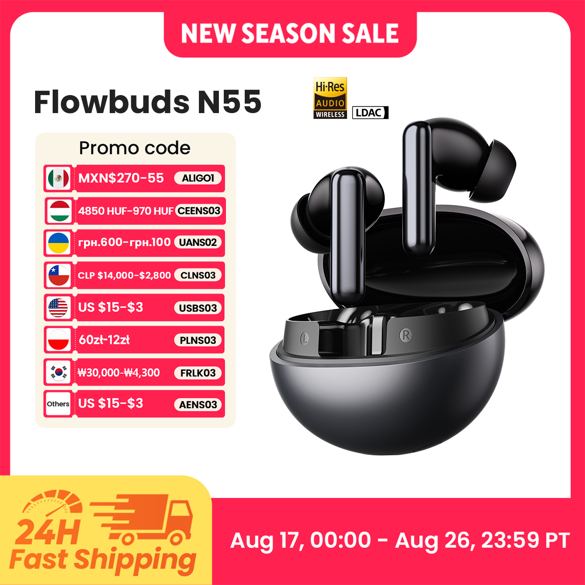 HAYLOU Flowbuds N55 Kablosuz K - Home Cinema Headphones incelemesi ve fiyatı