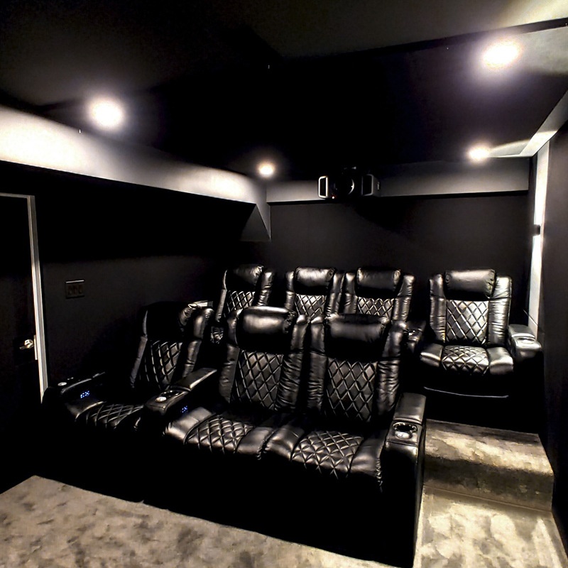 Modern Ev Sineması Deri Elektr - Home Cinema Recliners incelemesi ve fiyatı
