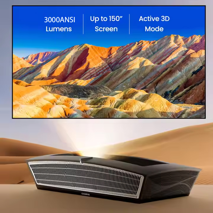 CASIRIS H6 Pro 4K UHD Ultra Kı - Home Cinema Ultra Short Throw Projector incelemesi ve fiyatı