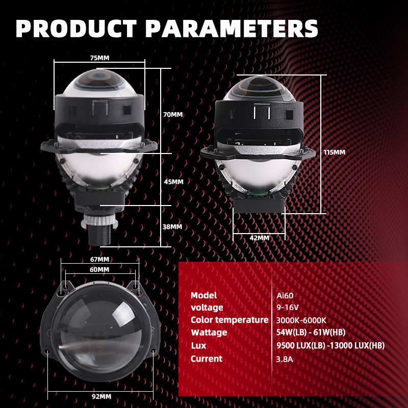 YENİ SANVI Ai60 Araba Bi LED P - Projector Lamp Replacement incelemesi ve fiyatı