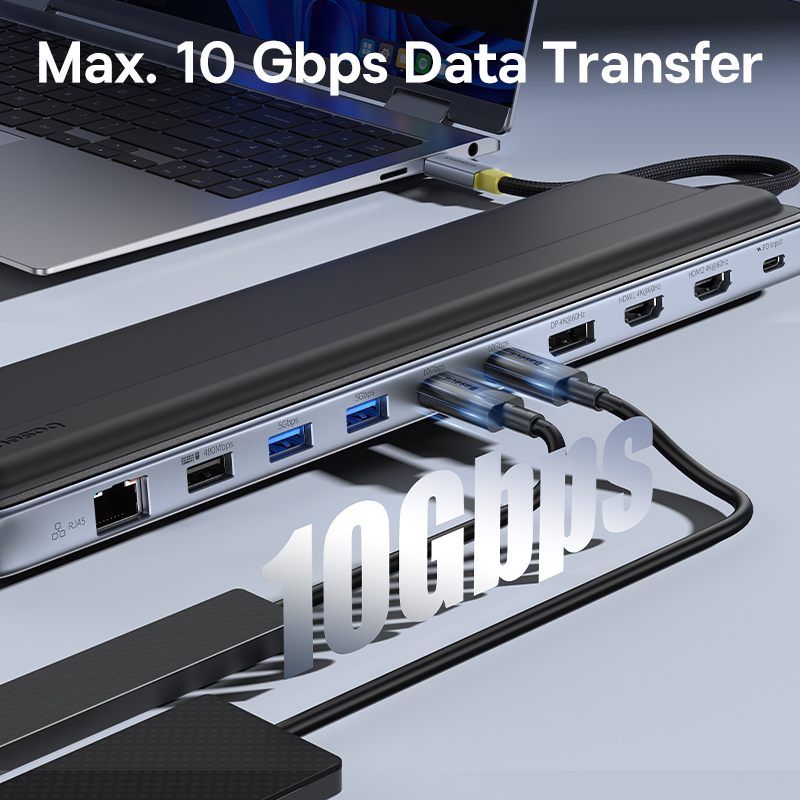 Baseus EH3 12'si 1 arada USB C - Home Cinema Usb incelemesi ve fiyatı