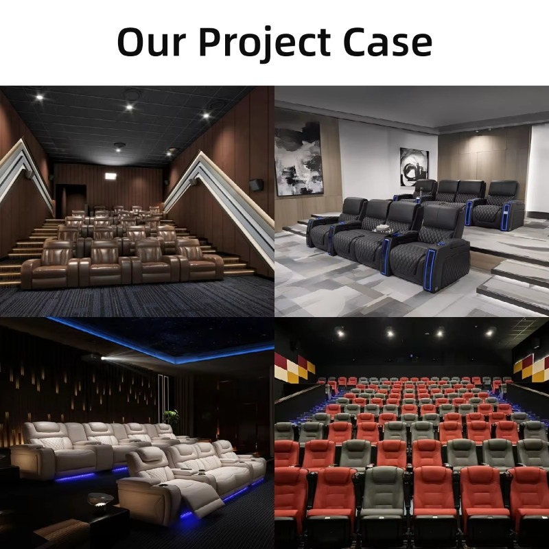 Lüks Manuel Sinema Koltukları, - Home Cinema Recliners incelemesi ve fiyatı