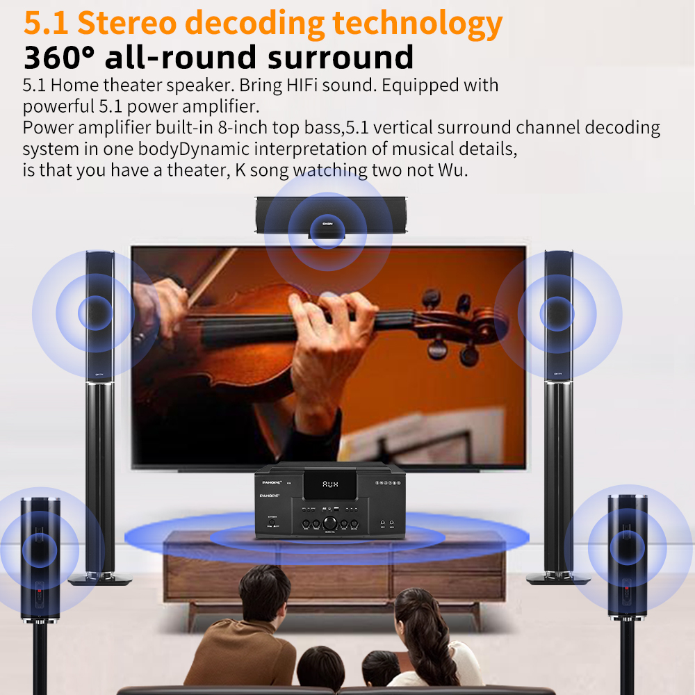 5.1 Surround Ev Sinema Sistemi - Home Cinema Xlr incelemesi ve fiyatı