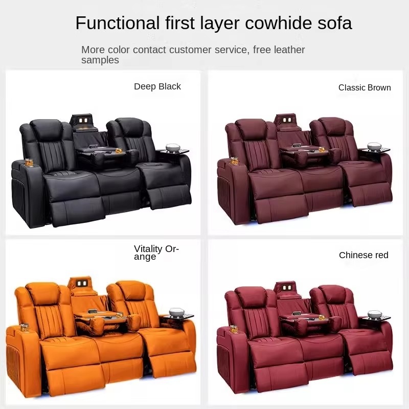 Deri Yatar Koltuk Takımları El - Home Cinema Recliners incelemesi ve fiyatı