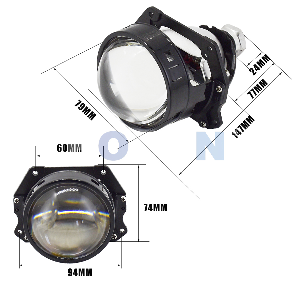 H1 40W 3 inç Bi-Led projektör  - Projector Lamp Replacement incelemesi ve fiyatı