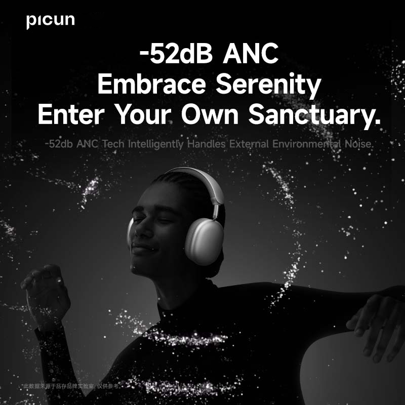 Picun F8 Pro ANC Kablosuz Kula - Home Cinema Headphones incelemesi ve fiyatı