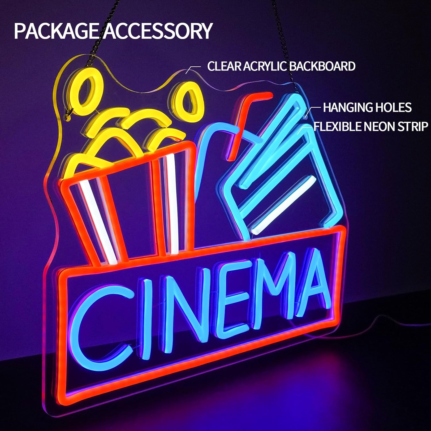 Sinema Neon Burcu USB Powered  - Home Cinema Outdoor incelemesi ve fiyatı
